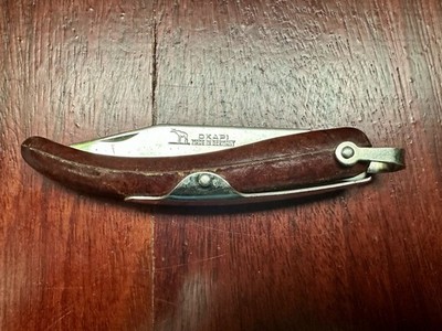 Vintage Okapi Knife - Made In Germany - Pocket Knife