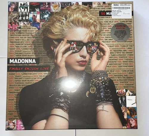 Madonna 'Finally Enough Love' Rainbow Edition Box Set 6x Vinyl (New & Sealed)