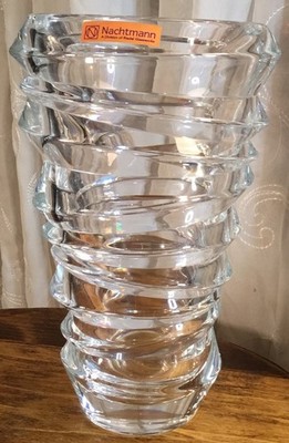 Nachtmann Germany Riedel Glassworks Slice Vase 2008 Design By Viktoriya Braginsk