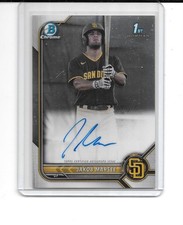 2022 BOWMAN CHROME DRAFT JAKOB MARSEE RC AUTO ON CARD AUTOGRAPH ROOKIE