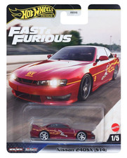 Hot Wheels Premium 2025 Fast & Furious Nissan 240SX (S14) 1:64 Diecast Car