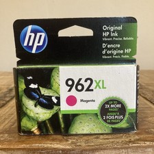 HP 962XL High Yield Magenta Ink Cartridge 3JA01AN - Expired 06/2021