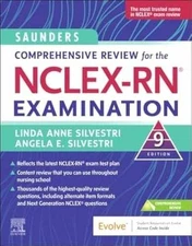 Saunders Comprehensive Review for the - Paperback, by Silvestri PhD RN - Good w