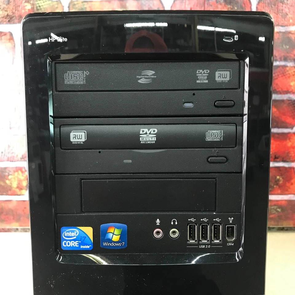 HP Elite Desktop PC for Retro Gaming i7-860 2.80GHz 4GB RAM (Windows 7 64-Bit) - Image 4 of 4