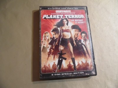 Grindhouse Presents Planet Terror DVD (Used) Free Domestic Shipping