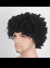 Curl Afro Curly Toupee for Men 100 Afro Human Hair Base2pc