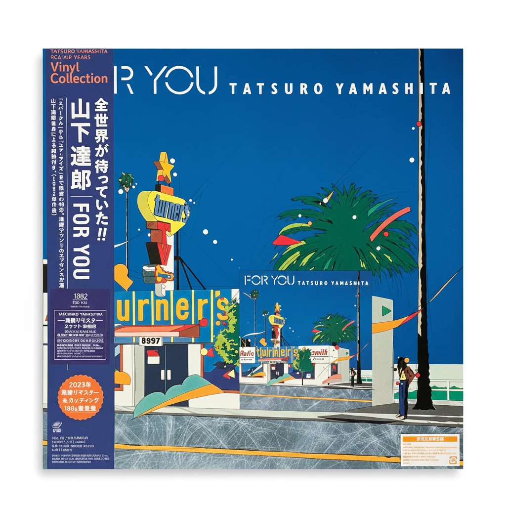 Tatsuro Yamashita – FOR YOU Limited Edition Vinyl LP Analog Japan Exclusive New