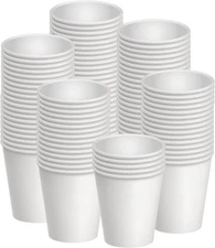 300 Pcs 6 Oz Disposable Paper Cups Hot And Cold Beverage Drinking Cup For Coffee