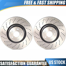 Brembo 2 Front Disc Brake Rotor Fits 2006 Mercedes-Benz CLS55 AMG