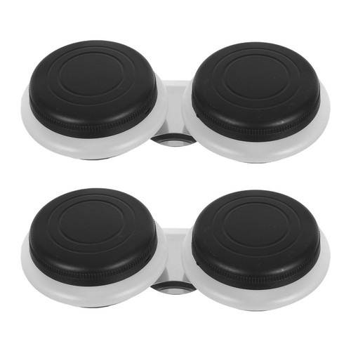 Set De 3 Tasses à Palette En Acier Inoxydable Grande Bouche - Double Récipient D'Huile Avec Couvercle Et Clip Pour Peinture à L'Huile, Acrylique Et Aquarelle
