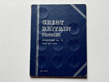 Great Britain Whitman Folder 9683 Pennies Collection No. 3 1902 to 1929 Complete