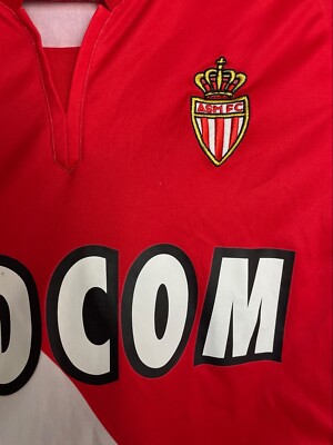 Maillot AS Monaco vintage (2014-15) floqué Joao Moutinho