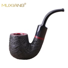 Handmade Briar Tobacco Pipe for Smoking Billiard Hungarian Pipe Freehand Pipe