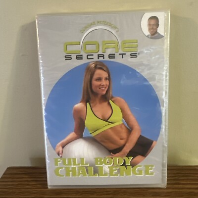 Gunnar Peterson's Core Secrets Full Body Challenge 2003 DVD New Factory Sealed