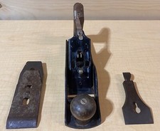 Vintage Smooth Bottom Wood Plane MADE IN USA 9" Unbranded