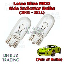 Für Lotus Elise Seitenblinkerbirnen Paar Seitenblinkerbirnen Birne MK2 (01-11)