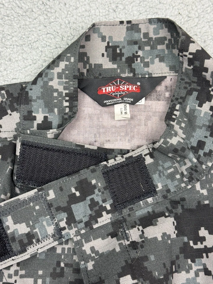 TRU-SPEC por Atlántico Militar Camuflaje Uniforme Cremallera Completa Chaqueta Camisa Para Hombres 2XL Foto 2 de 4