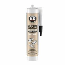 High Temp 350°C Sealant: K2 Black Silicone Cartridge Instant Gasket - 300g