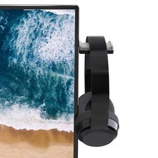 Premium Monitor Headphone Stand   Protect Your Gear  Save Desk Space