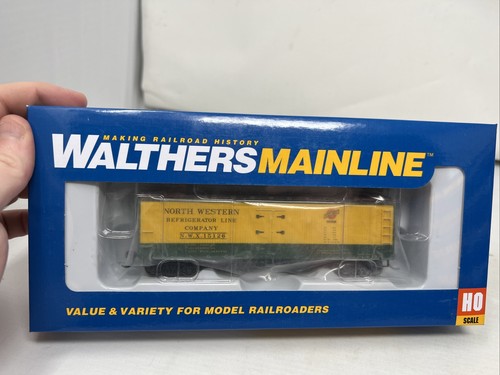 Frigorífico de madera HO WALTHERS MAINLINE 910-41209 NORTH WESTERN NUEVO CON ETIQUETAS 40' TEMPRANO #15126 | Zustand: New