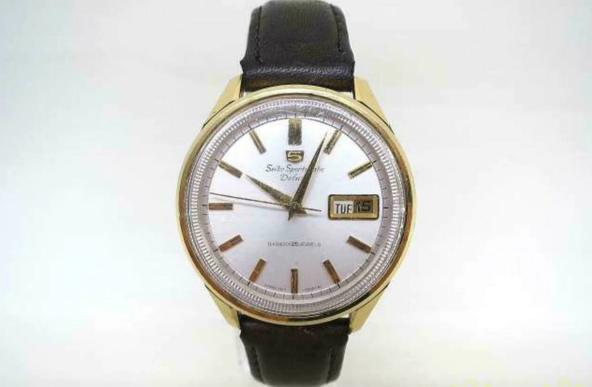 SEIKO SPORTSMATIC DELUXE DX 7619 7010 25 Jewels Automatic Watch