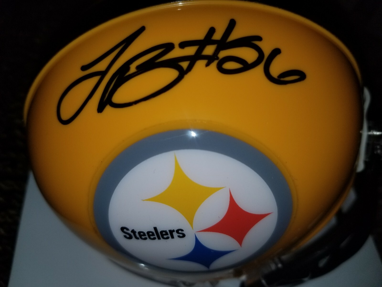 Le'Veon Bell Autographed Signed Pittsburgh Steelers NFL Mini Helmet TSE COA MSU 