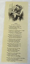 1882 magazine engraving ~ BABY by Eben E. Rexford, with poem