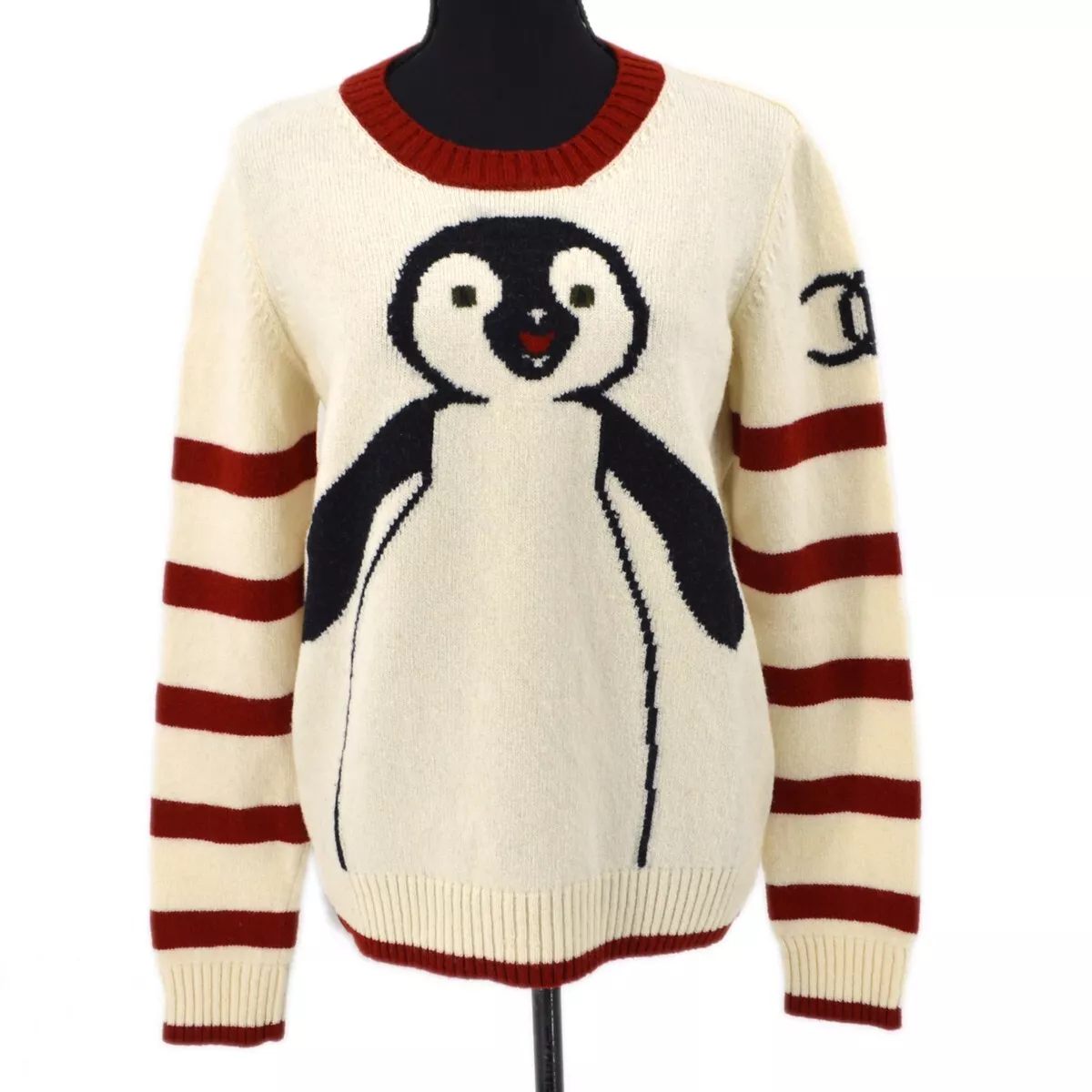 Chanel penguin sweater sale
