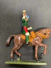 India 1890, Indian Army Horse mounted Bugler Unknown Mfg