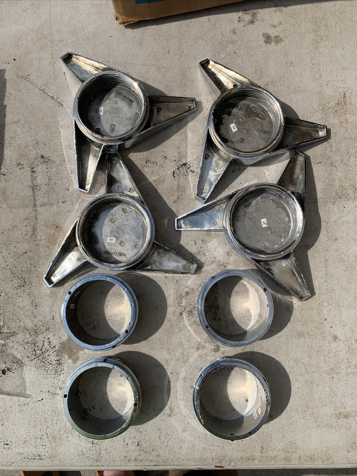 3 Bar Wheel Center Caps Excalibur Wheel Accessories eBay