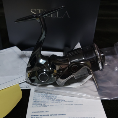 Shimano 22 Stella 1000SSPG Spinning Reel in the Box 4969363043825