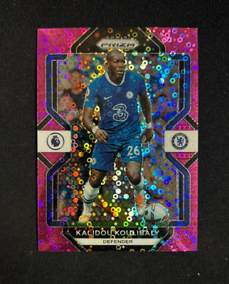 2022-23 Panini PRIZM Premier League Kalidou Koulibaly Pink Disco /99 #113