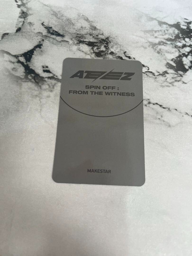 ATEEZ witness makestar ラキドロ うさぎ サン トレカ ATEEZ witness makestar ラキドロ うさぎ サン トレカ ATEEZ