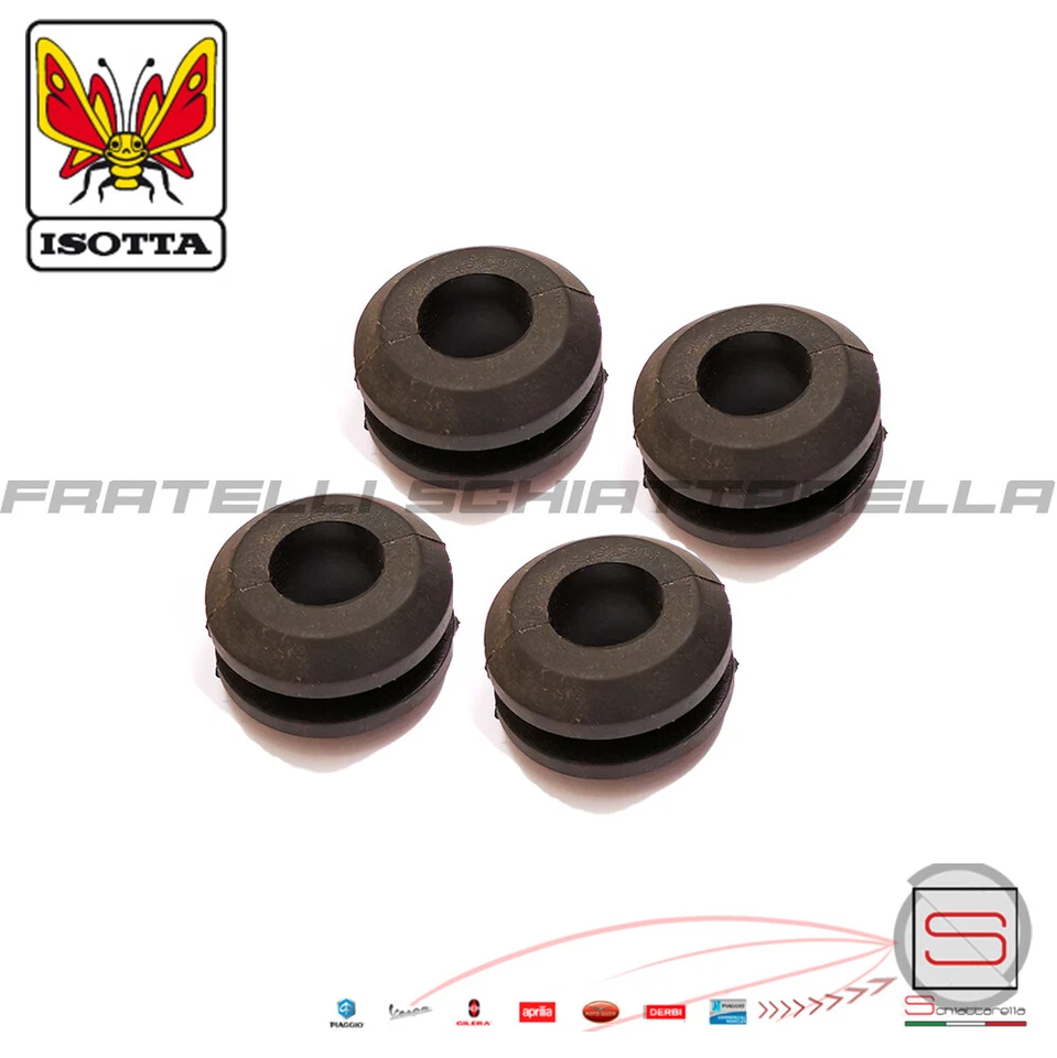 Kit 4 Gommini Lastra Parabrezza Isotta R10