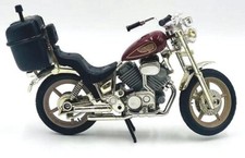 VTG STYLE NOVELTY MOTORCYCLE REFILLABLE BUTANE LIGHTER 8" x 4" W/ Box 1:12 Scale