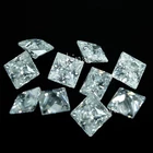 Natural 2.00 Ct D Color VVS1 White 3.00 MM Princess Cut Loose Diamond 10 Pcs Lot