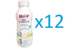 HIPP - Bio Combiotic 1 - Organic Infant Milk 470 Liquid Formula 12 Bottles