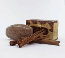 Pure Ceylon Cinnamon and deep cleaning Chandanalepa 2 bar pack