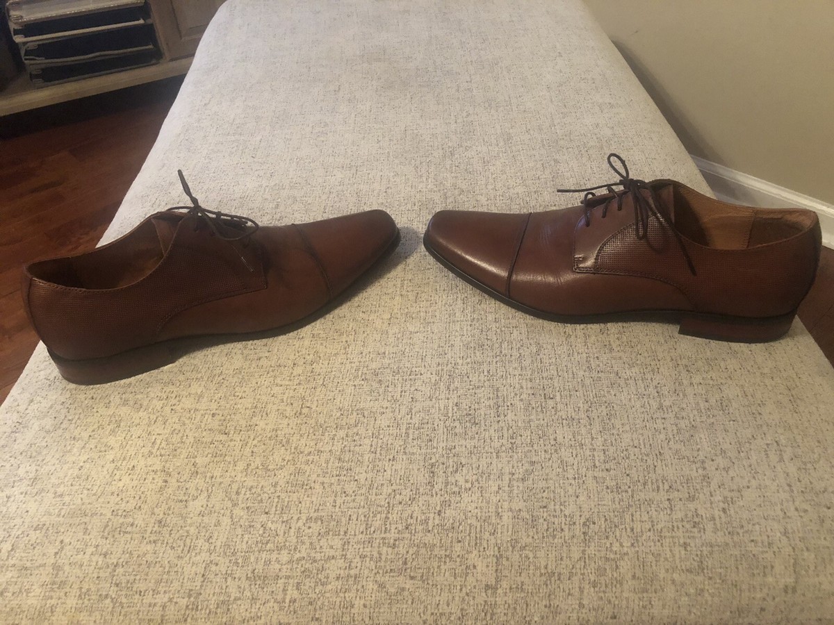 NWOT NEW Mens Florsheim 15149-221 Postino Cap Toe Brown Oxford Shoes Size 11 D Men main image 2