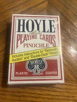 Vintage Sealed Deck Hoyle Red Playing Cards