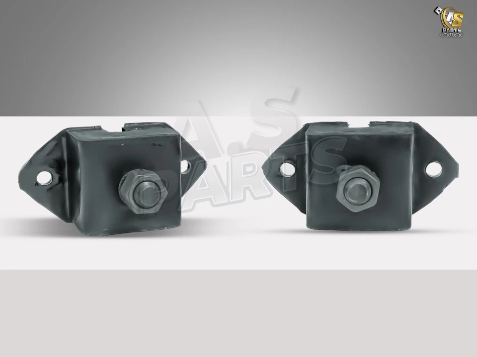 Par de tuercas de montaje de motor para Willys Ford Jeeps MB GPW M38 M38A1 CJ2A CJ3A Foto 4 de 4