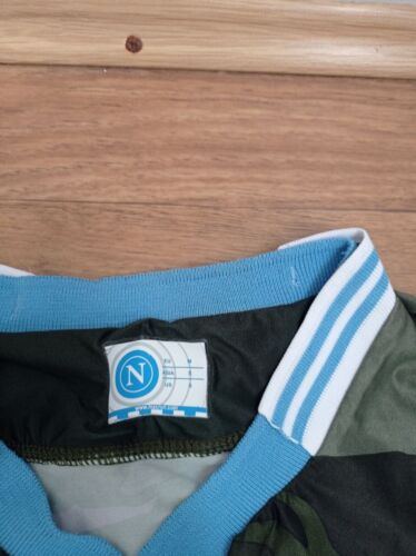 Napoli Jersey Third football shirt 2013 - 2014 Camo Macron Maglia Mens Size S M - Picture 5 of 8