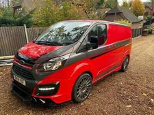 Fits Ford Transit Custom M Sport Graphics Kit Any Logo Custom Decals SWB