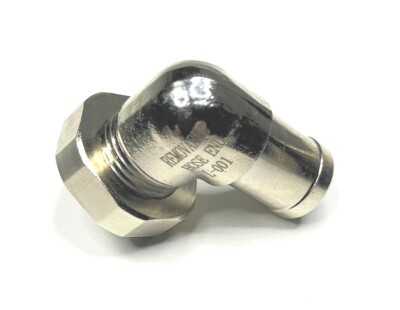 EZ Oil Threaded Elbow Nipple L001 for Automotive Oil Drain Valves 3/8'' OD 