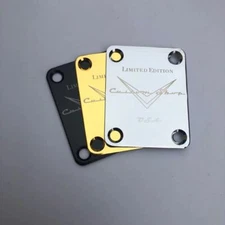 Laser Custom Shop V Metal Guitar Neck JOINT Plate for Fender Guitar Bass
