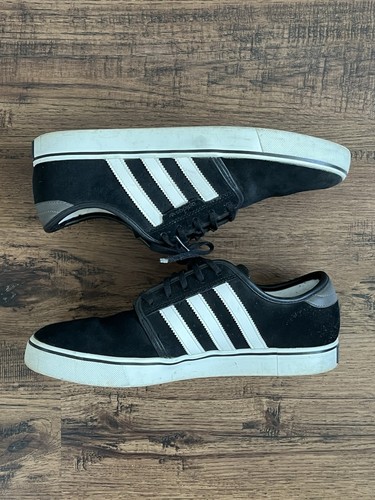 Adidas Seeley 'Negro Blanco' (talla hombre 9.5/wmns 10.5) - Imagen 2 de 6