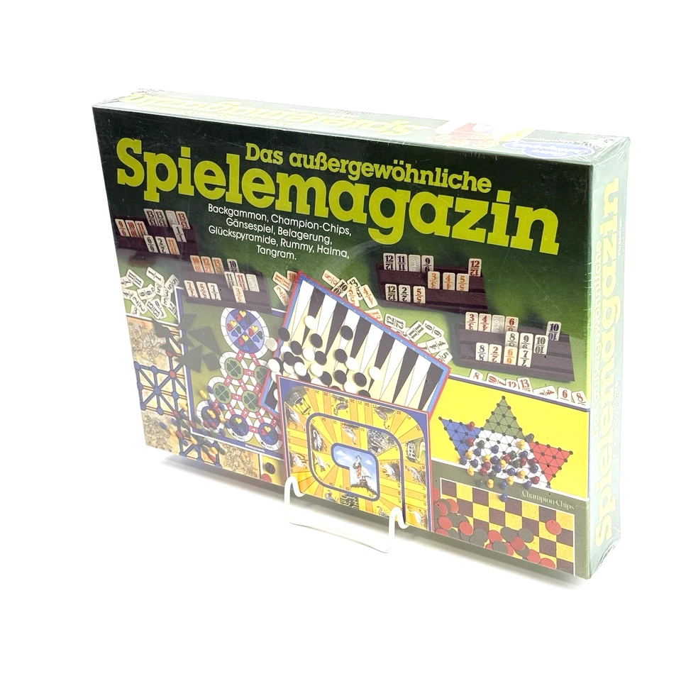 Das außergewöhnliche Spielemagazin | 8Spiele Klassiker | Rummy Halma Backgam NEU - Bild 4 von 4