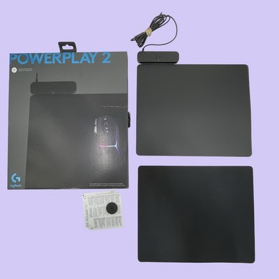 Logitech G POWERPLAY 2 Wireless Charging Mouse Pad Black RP0006 #UG1270