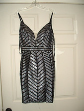 Jovani 2245 Gunmetal Gray/Silver Sparkly Evening Dress Prom Formal Size 4 NWT