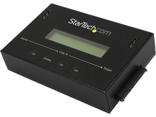 StarTech.com SATDUP11 Aluminum 2.5" & 3.5" Black 2 - SATA Data & Power Combo
